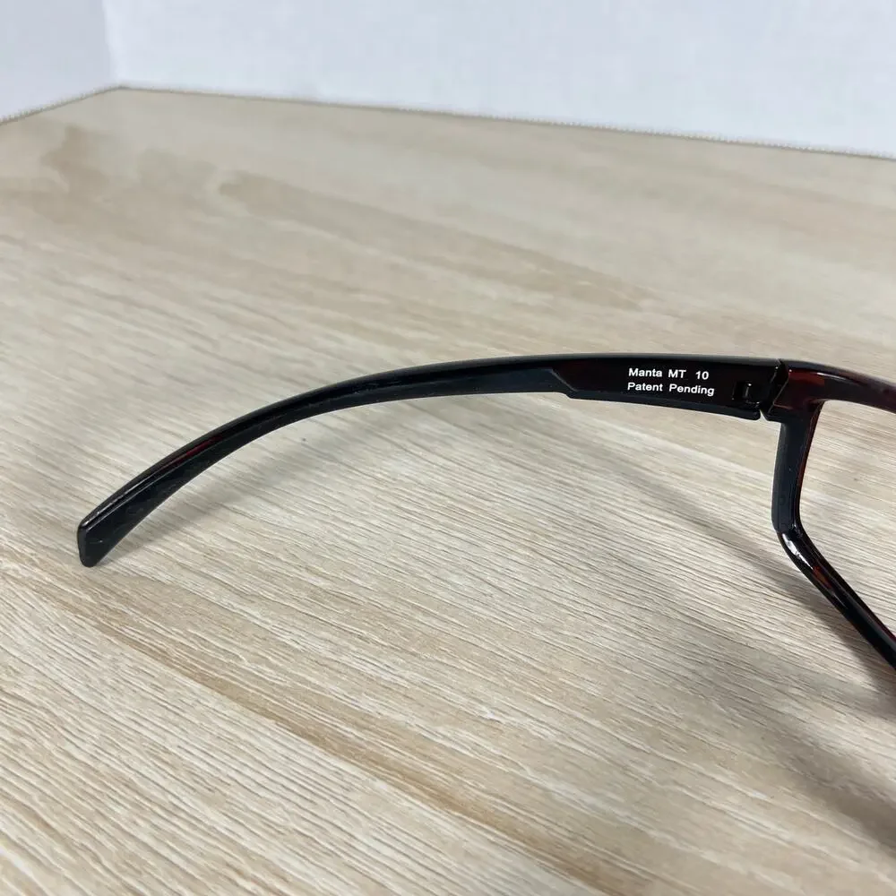 Costa Del Mar Manta MT 10 Sunglasses READ DESC Dark Brown Frames Only